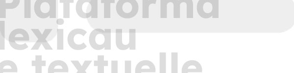 Platafòrma lexicau e textuelle